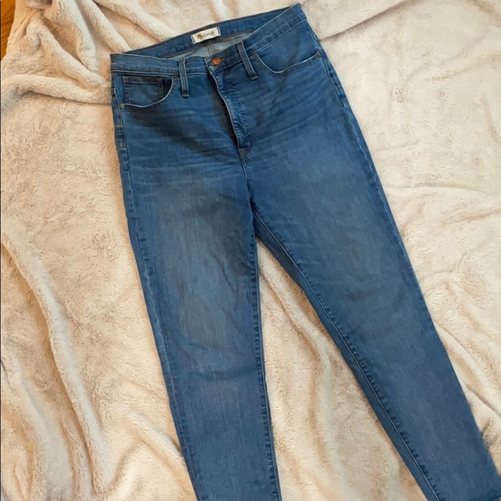 Madewell high waisted skinny jeans